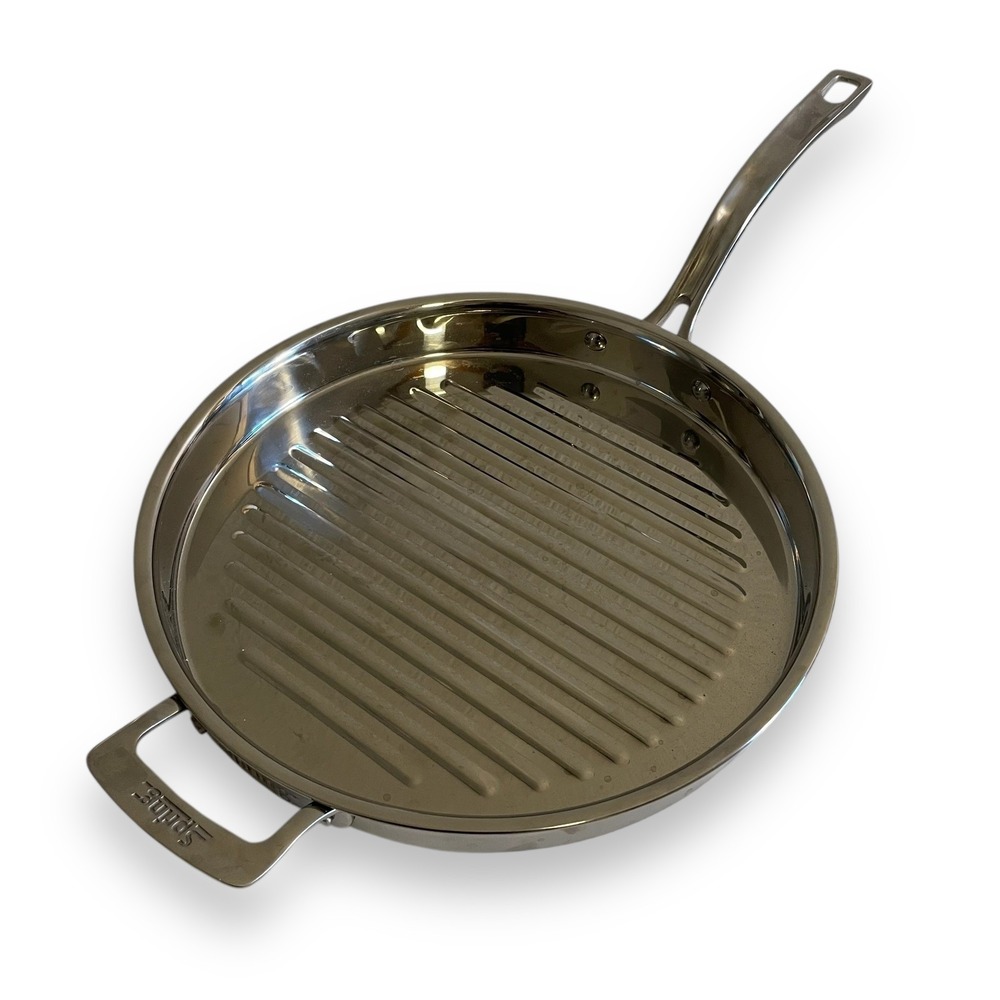 Spring USA Primo 5-ply Stainless Steel Cook & Serve‎ Griddle Pan 12" 8168-60/30